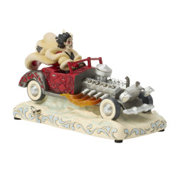 CRUELLA IN CAR MUSICAL DISNEY TRADITION 15 CM