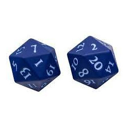 VIVID HEAVY METAL D20 DICE SET 2 DES