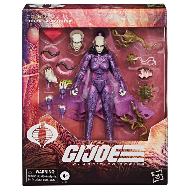 COBRA LA PYTHONA GI JOE CLASSIFIED SERIES FIGURINE 15 CM