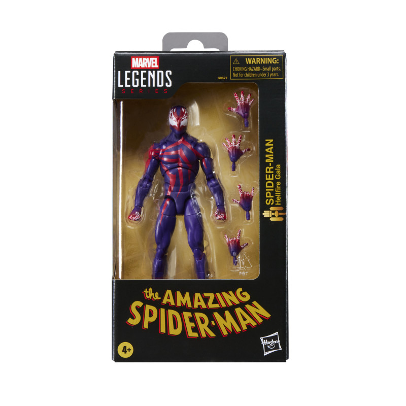 SPIDER MAN HELLFIRE GALA MARVEL LEGENDS FIGURINE 6IN 15 CM