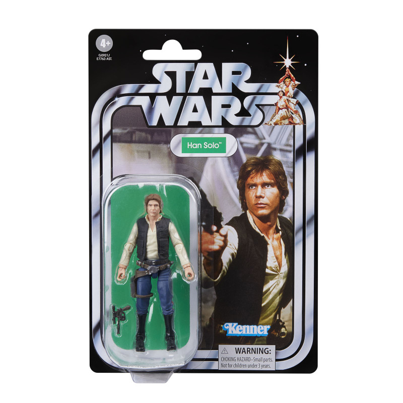HAN SOLO A NEW HOPE STAR WARS VINTAGE COLLECTION FIGURINE 9CM