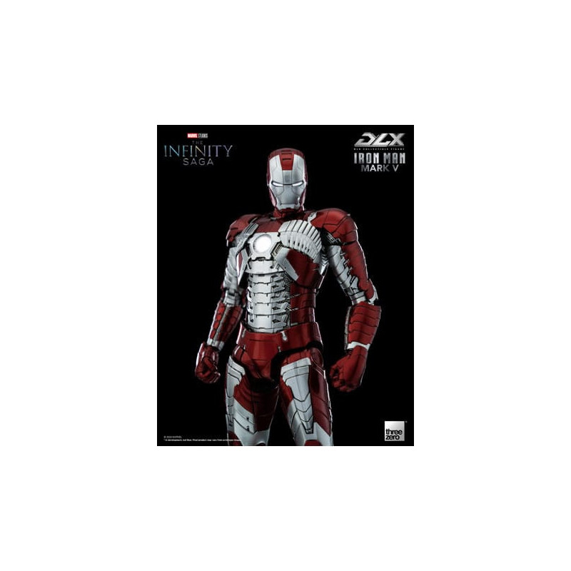 INFINITY SAGA FIGURINE 112 DLX IRON MAN MARK 5 17CM