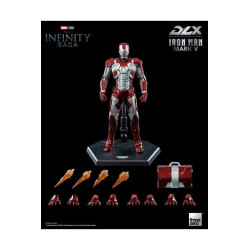 INFINITY SAGA FIGURINE 112 DLX IRON MAN MARK 5 17CM