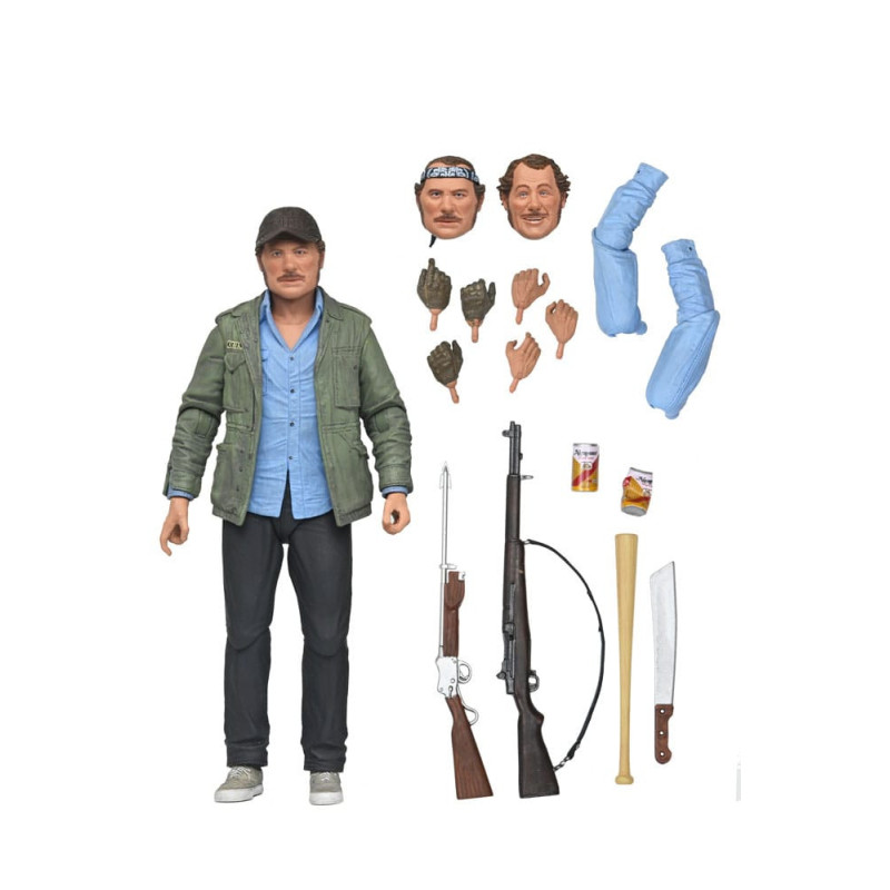 SAM QUINT ULTIMATE JAWS 7IN SCALE ACTION FIGURE 50TH ANNIVERSARY