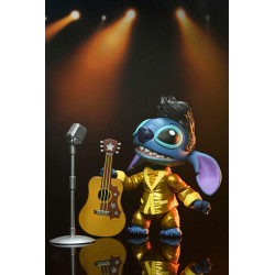 ELVIS STITCH ULTIMATE GOLD SUIT DISNEY LILO ET STITCH 7IN SCALE ACTION