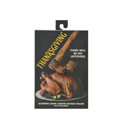 JOHN CARVER NO LEFTOVERS THANKSGIVING 7IN SCALE ACTION FIGURE