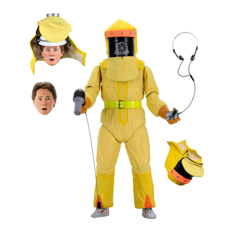 MARTY HAZMAT SUIT BACK TO THE FUTURE 7 SCALE ACTION FIGURE ULTIMATE TA