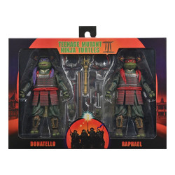 DONATELLO ET RAPHAEL TMNT 3 MOVIE TURTLES IN TIME 7IN SCALE ACTION FIG