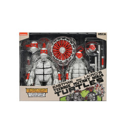 BLACK AND WHITE FIRST TURTLES TMNT MIRAGE COMICS 7IN SCALE ACTION FIGU