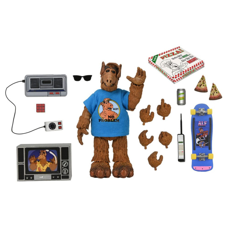 ALF TOTALLY 80S ULTIMATE 7IN ACTION FIGURE