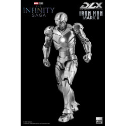 IRON MAN MARK 2 INFINITY SAGA FIGURINE DLX 17 CM