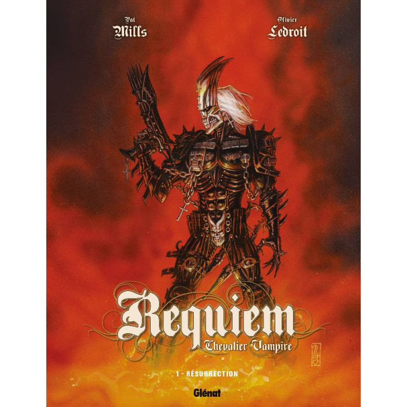 PACK DEDICACE : OLIVIER LEDROIT, REQUIEM T01 TIRAGE MOMIE GRAND FORMAT