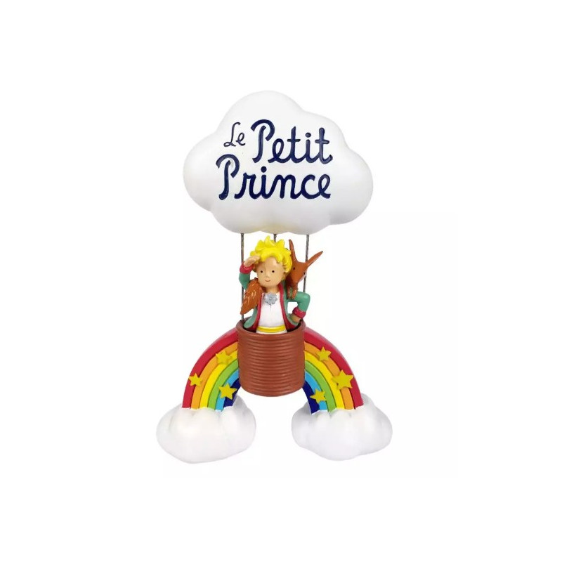 LE PETIT PRINCE ARC EN CIEL FIGURINE RESINE 20 CM