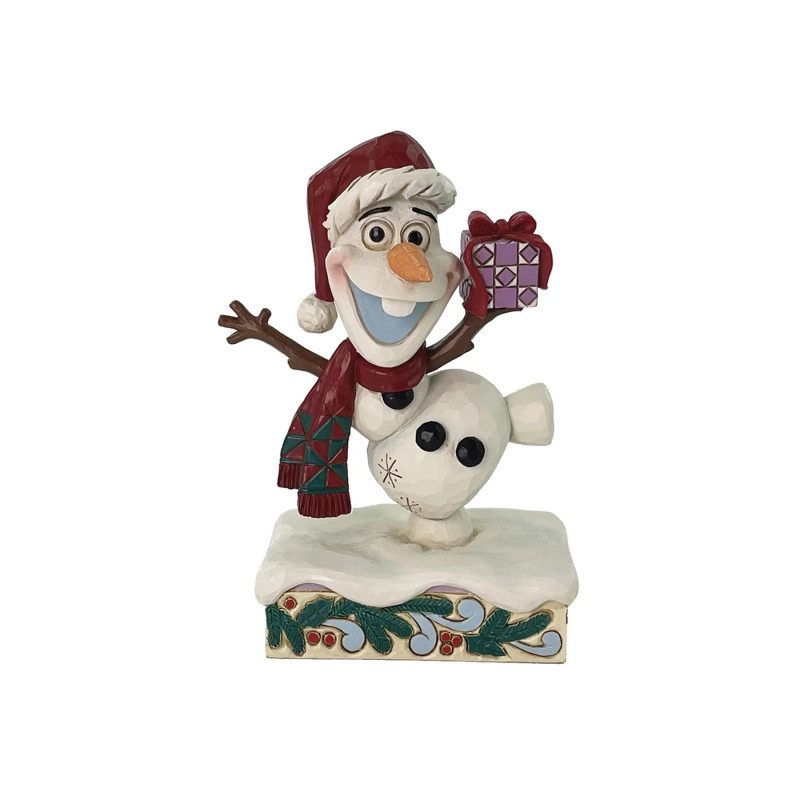 CHRISTMAS OLAF FETES GIVREES DISNEY TRADITIONS