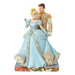 CINDERELLA AND PRINCE STATUE 15 CM