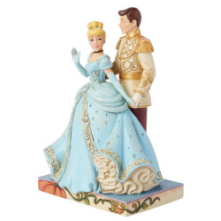 CINDERELLA AND PRINCE STATUE 15 CM
