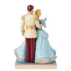 CINDERELLA AND PRINCE STATUE 15 CM