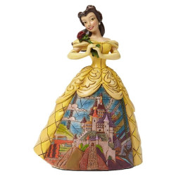 DISNEY TRADITIONS BELLE ENCHANTED STATUE