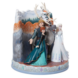FROZEN 2 CARVED BY HEART STATUE 15 CM