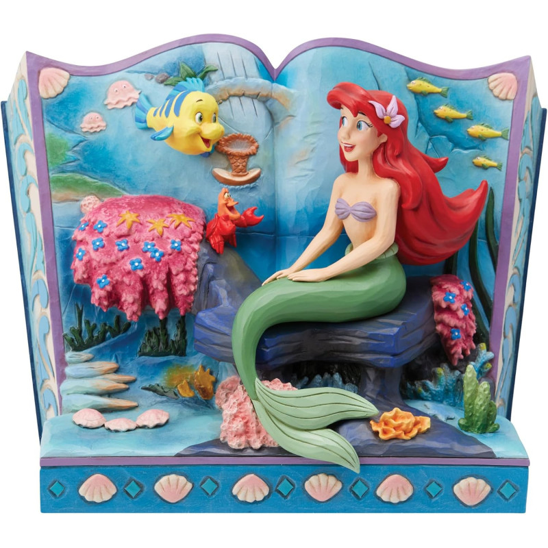 LITTLE MERMAID STORYBOOK STATUE 15 CM
