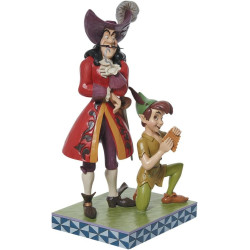 PETER PAN AND HOOK DISNEY TRADITIONS 24 CM