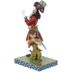 PETER PAN AND HOOK DISNEY TRADITIONS 24 CM