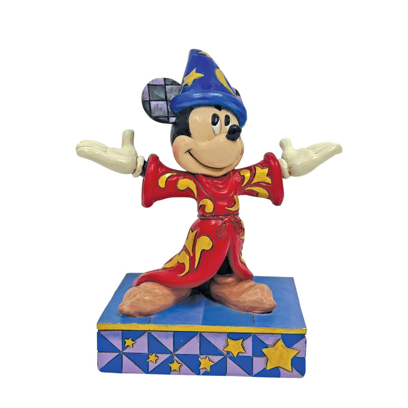 SORCERER MICKEY PERSONALITY POSE MAGICAL MOMENT