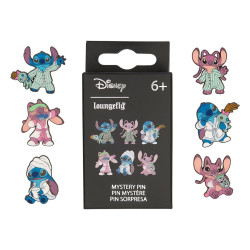 STITCH AND ANGEL PINS EMAILLES BLIND BOX DISNEY BY LOUNGEFLY