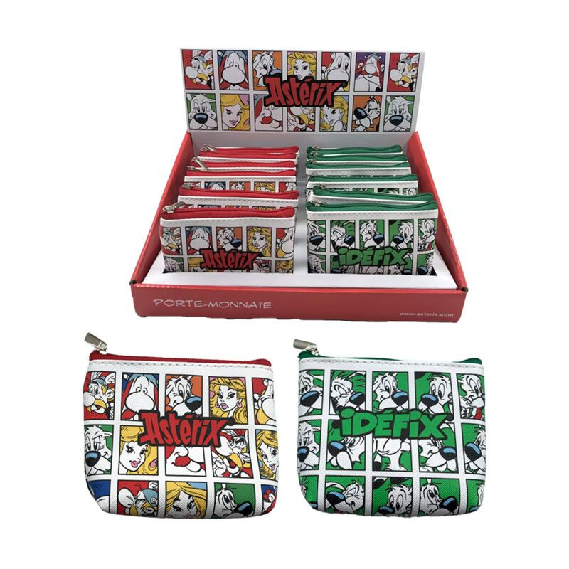 PORTE MONNAIE PVC ASTERIX PORTRAITS