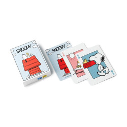 JEU DE CARTES TRADITIONNEL SNOOPY ET WOODSTOCK