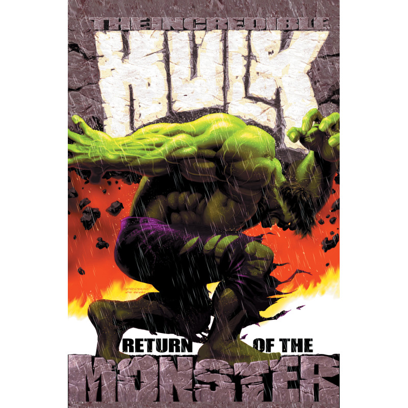 INCREDIBLE HULK RETURN OF THE MONSTER OMNIBUS HC CVR A KAARE ANDREWS