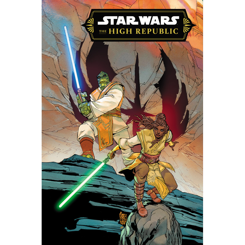 STAR WARS THE HIGH REPUBLIC PHASE III - TRIALS OF THE JEDI OMNIBUS HC CVR B DIRECT MARKET EXCLUSIVE GIUSEPPE CAMUNCOLI