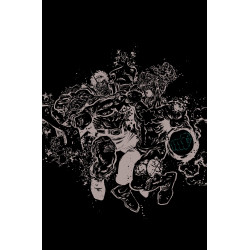 DC K.O. SUPERMAN VS REDACTED 1 (ONE SHOT) CVR A JORGE CORONA