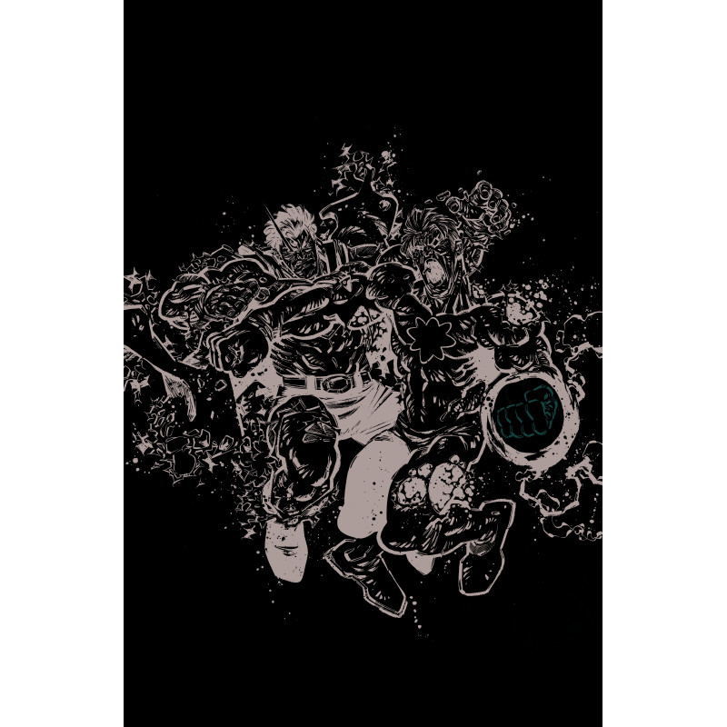 DC K.O. SUPERMAN VS REDACTED 1 (ONE SHOT) CVR A JORGE CORONA