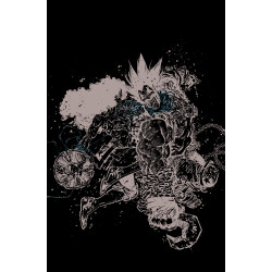 DC K.O. WONDER WOMAN VS REDACTED 1 (ONE SHOT) CVR A JORGE CORONA