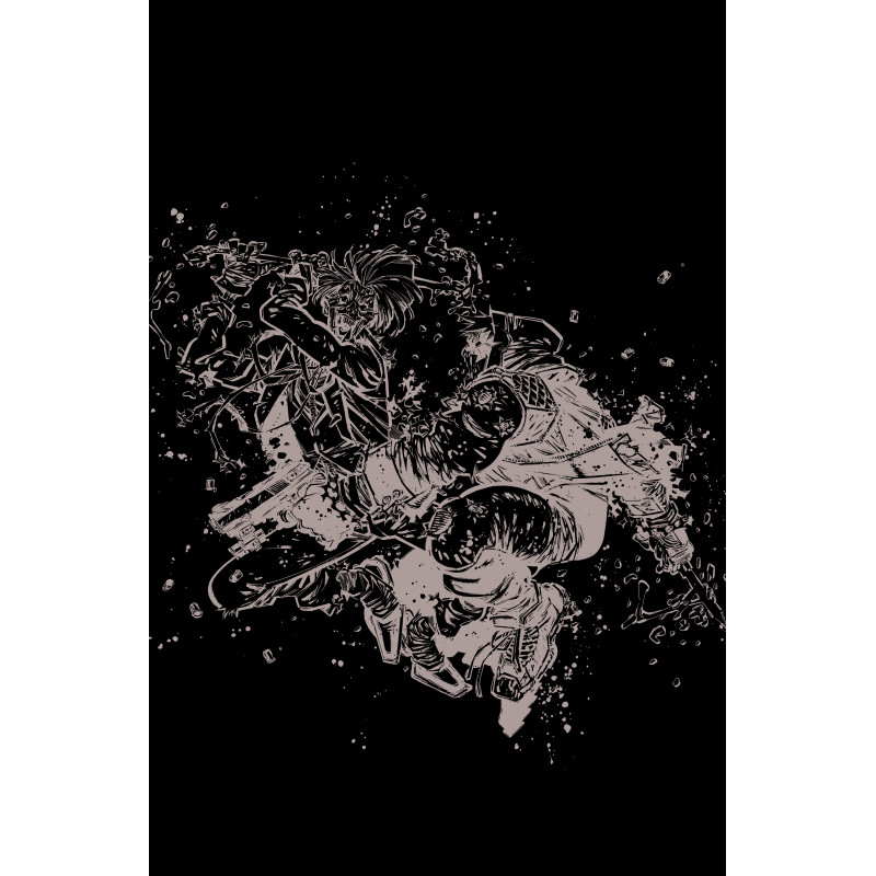 DC K.O. RED HOOD VS REDACTED 1 (ONE SHOT) CVR A JORGE CORONA