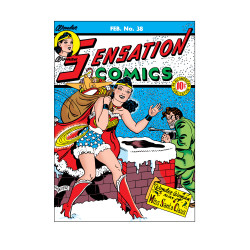 SENSATION COMICS 38 FACSIMILE EDITION CVR A HARRY G PETER