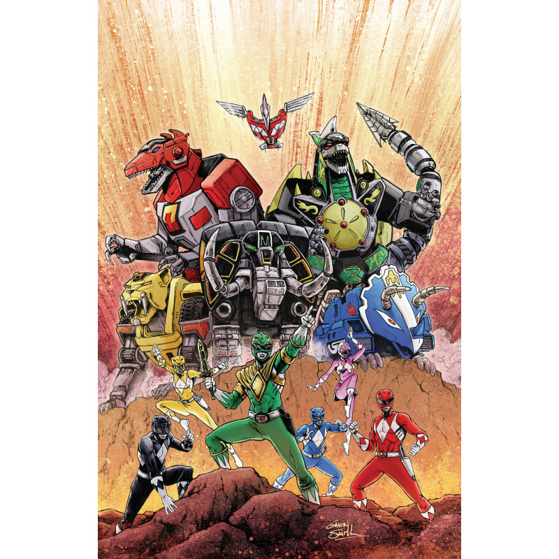 MIGHTY MORPHIN POWER RANGERS: ZORD QUEST 1 CVR A GAVIN SMITH