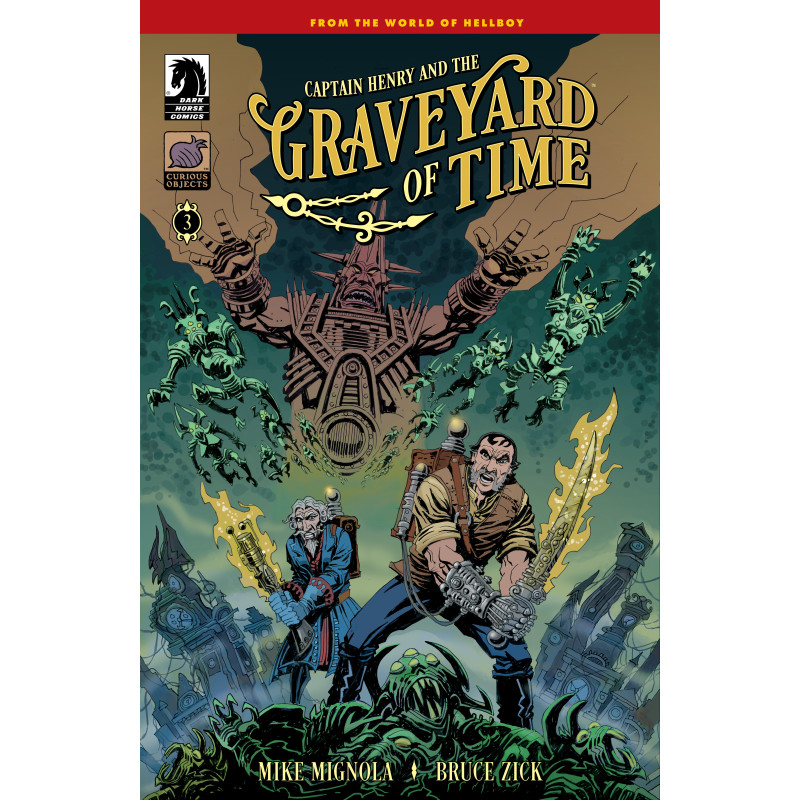 CAPTAIN HENRY AND THE GRAVEYARD OF TIME 3 CVR A BRUCE ZICK