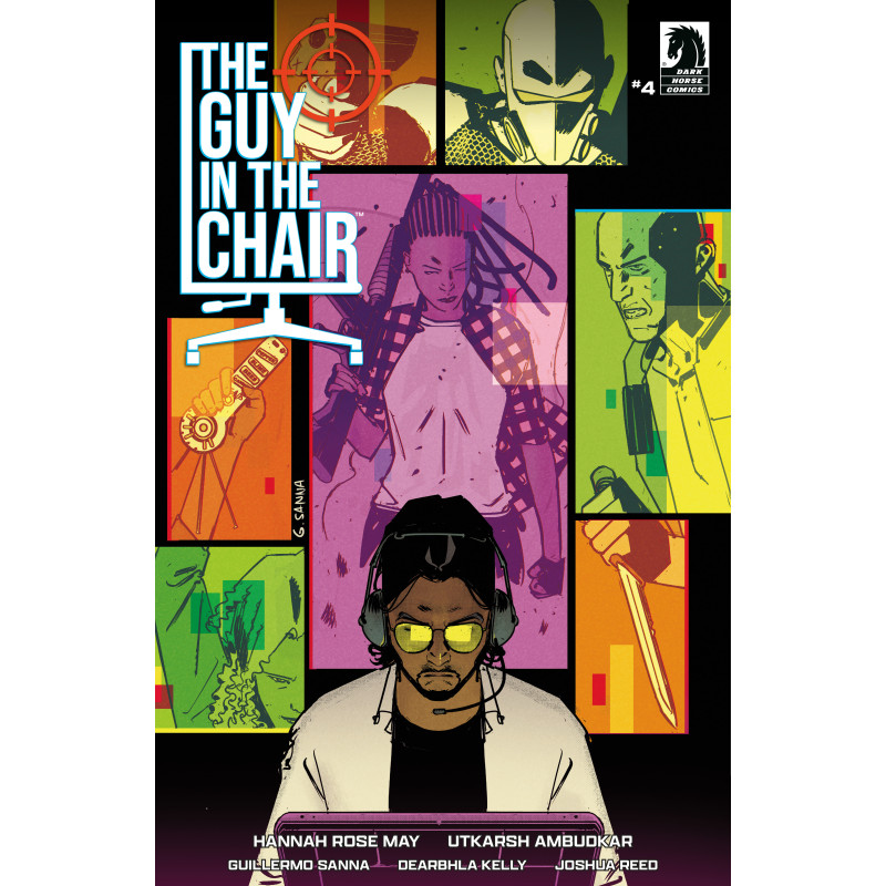 THE GUY IN THE CHAIR 4 CVR A GUILLERMO SANNA