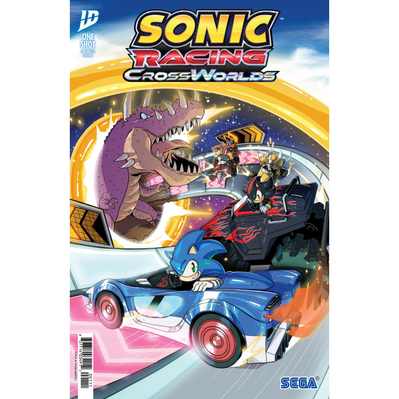 SONIC THE HEDGEHOG: SONIC RACING CROSSWORLDS CVR A RYAN JAMPOLE