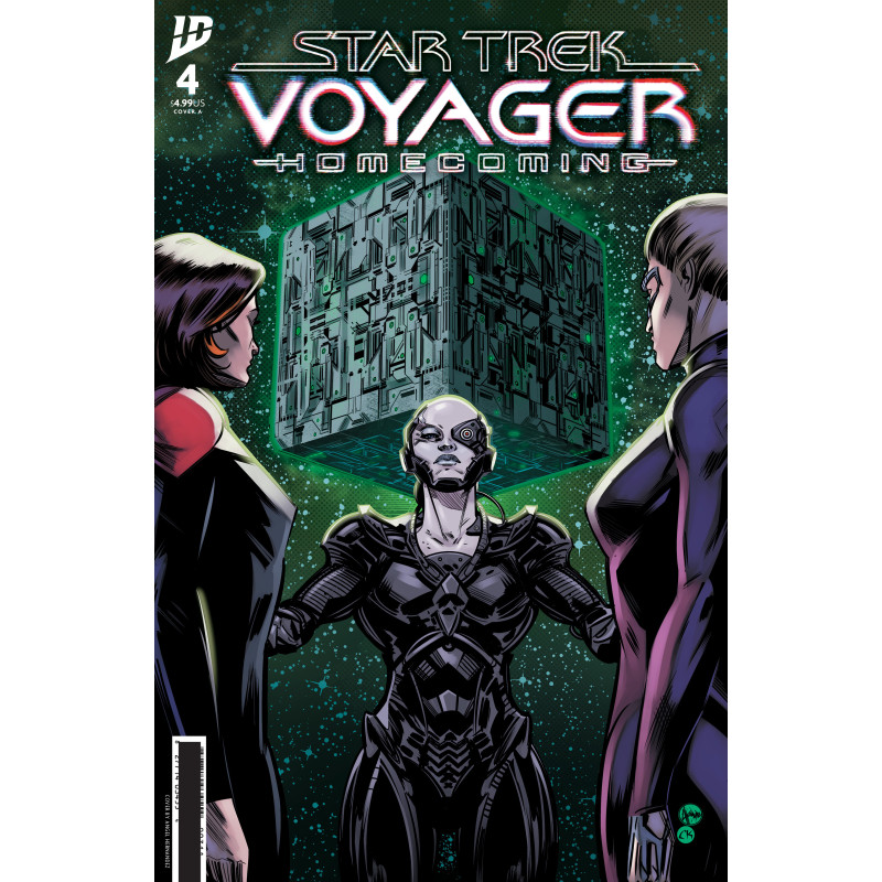 STAR TREK: VOYAGER--HOMECOMING 4 CVR A ANGEL HERNANDEZ