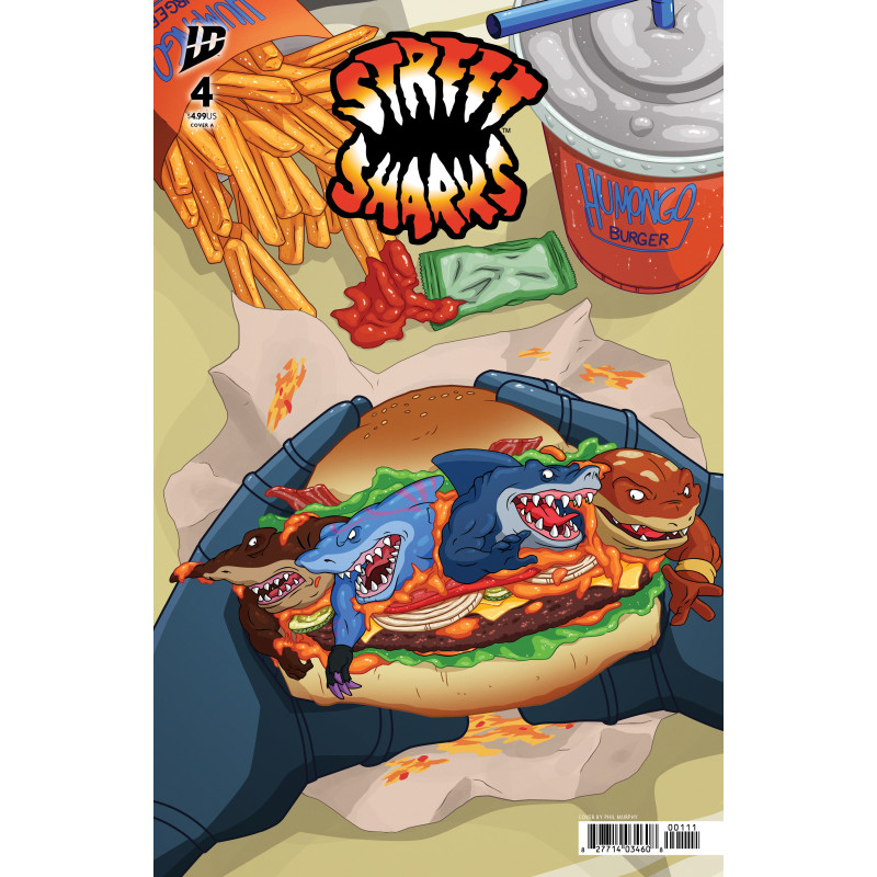 STREET SHARKS 4 CVR A PHILIP MURPHY