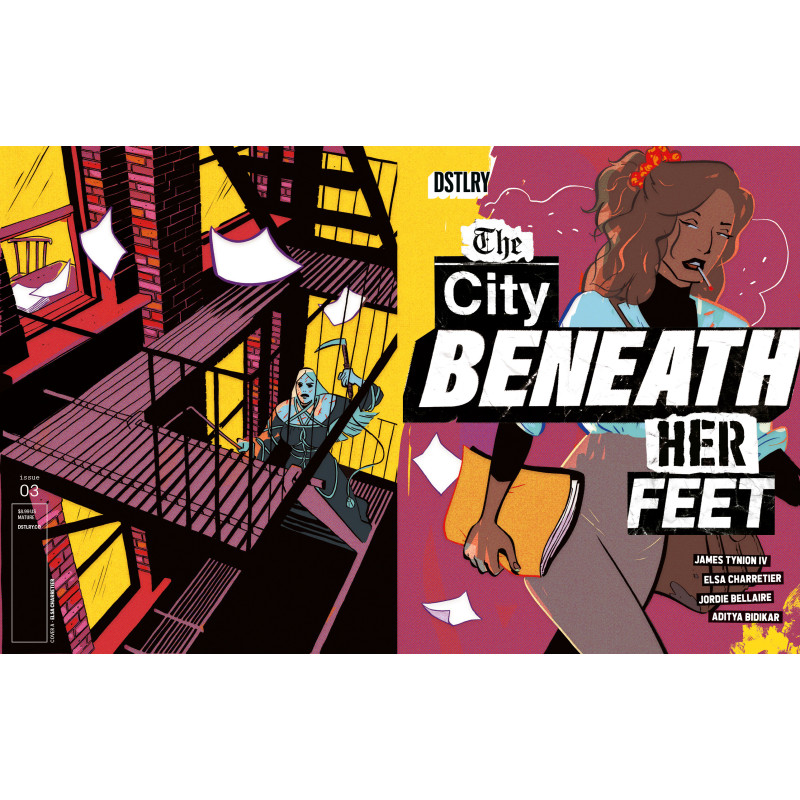 THE CITY BENEATH HER FEET 3 CVR A ELSA CHARRETIER