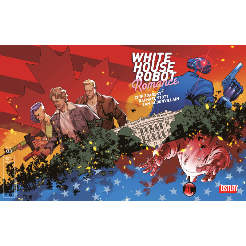 WHITE HOUSE ROBOT ROMANCE 3 CVR A RACHAEL STOTT