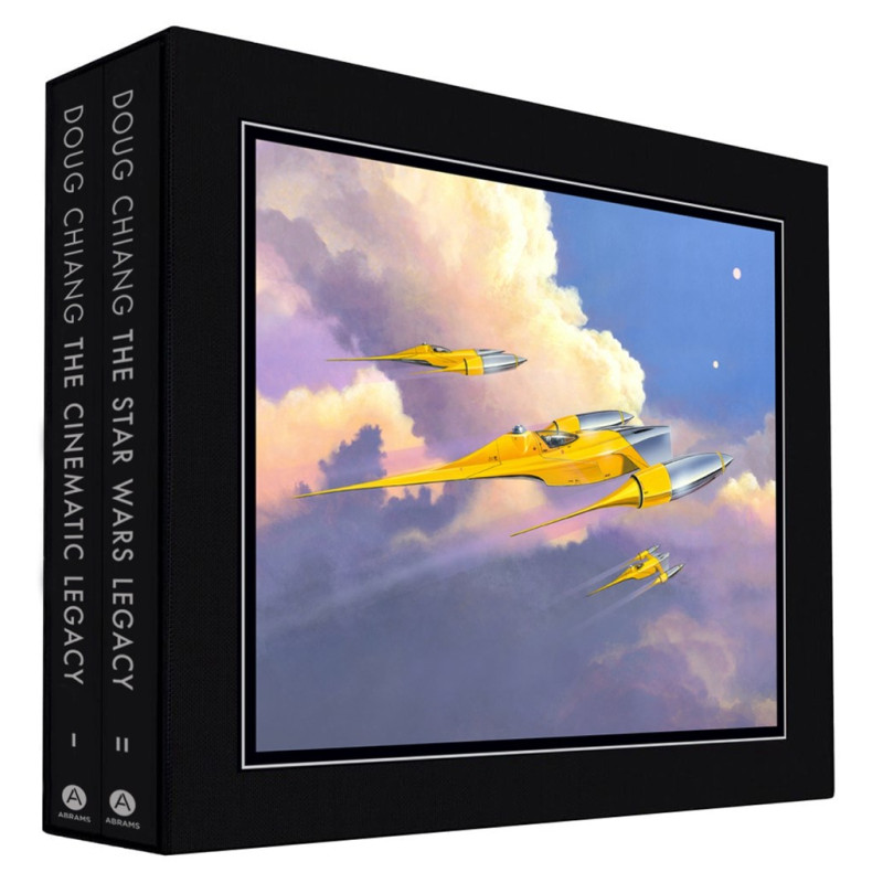 DOUG CHIANG SLIPCASE SET HC THE CINEMATIC LEGACY & THE STAR WARS LEGACY