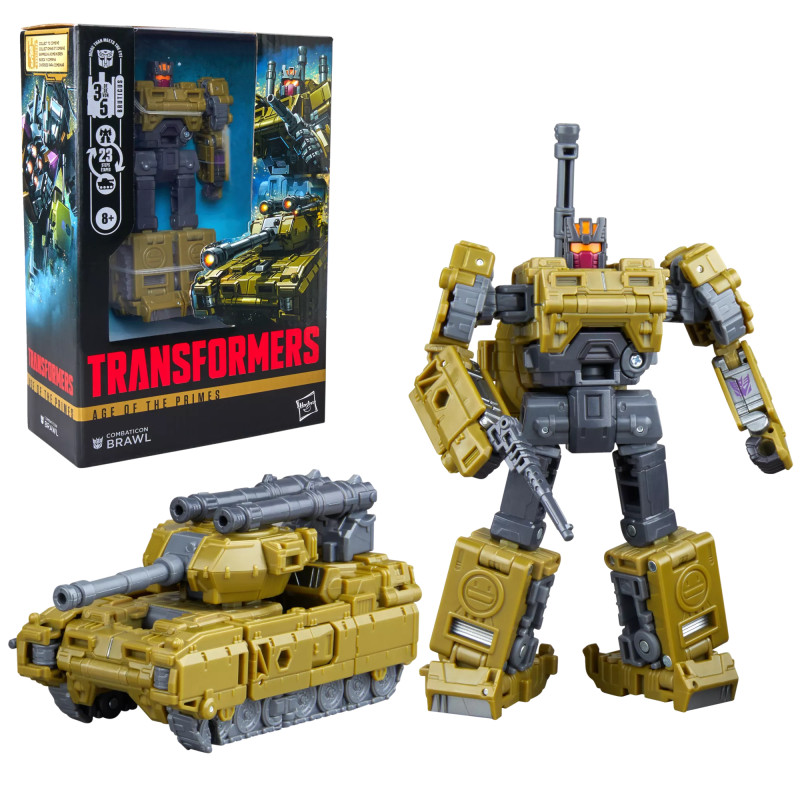 BRAWL AGE OF THE PRIMES TRANSFORMERS FIGURINE 15 CM