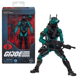 NIGHT VIPER GI JOE CLASSIFIED SERIES 187 FIGURINE 15 CM