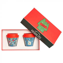 COFFRET CADEAU TASSES EXPRESSO PEANUTS SNOOPY