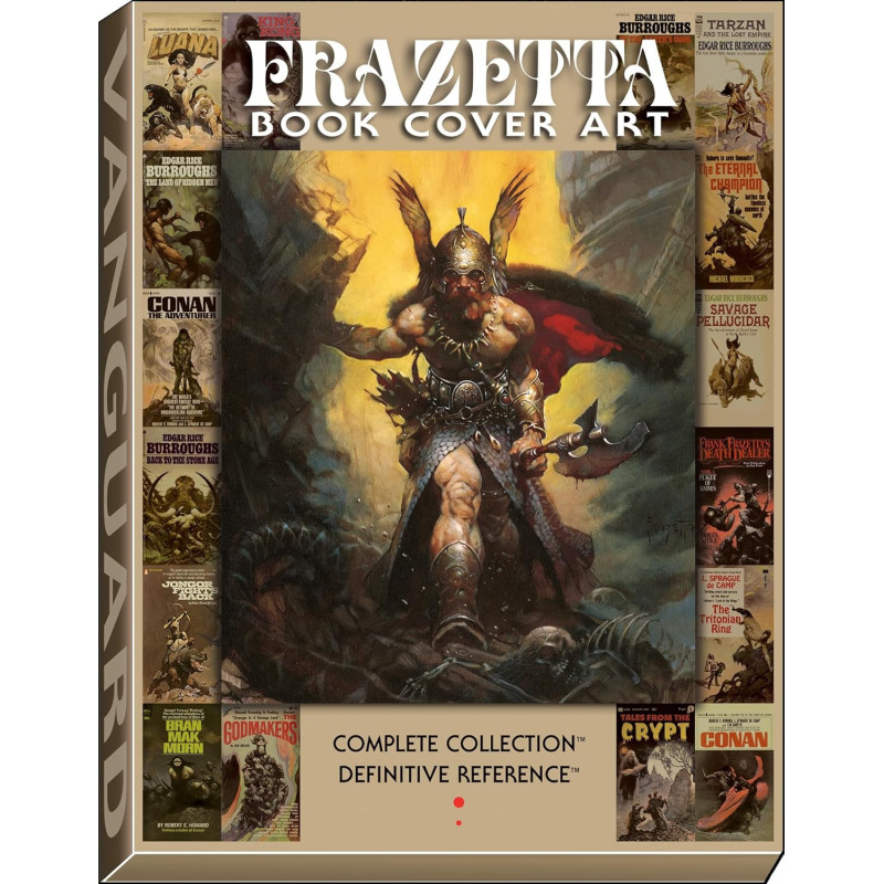 FRAZETTA BOOK COVER ART HC